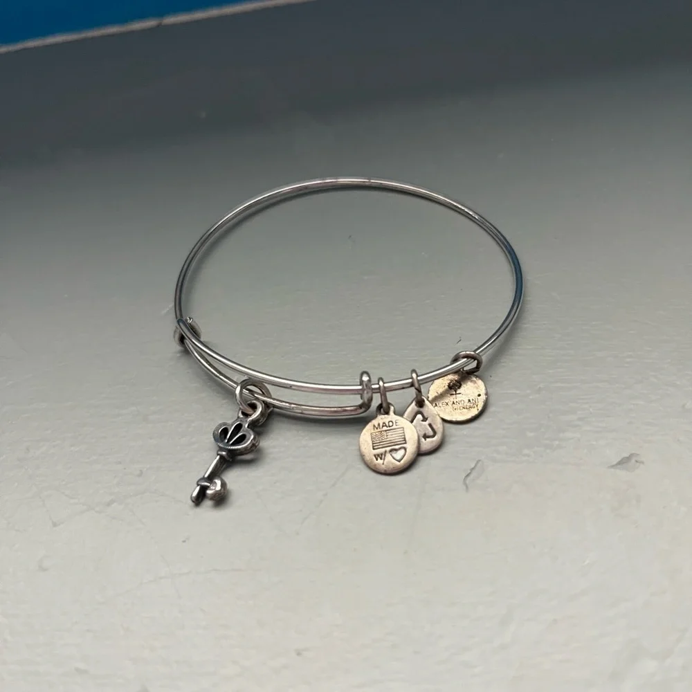Alex and Ani Key Bracelet